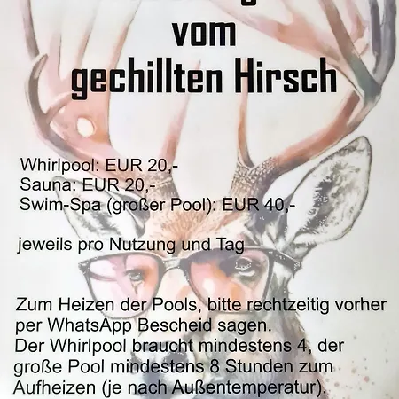 Exclusives Waldhaus Zum Gechillten Hirsch - Komplett ترابن ترارباخ