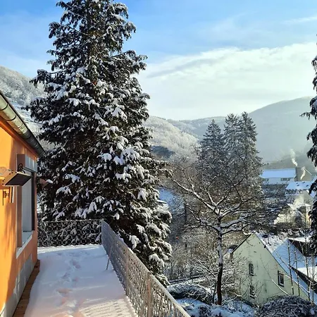 شقة Exclusives Waldhaus Zum Gechillten Hirsch - Komplett ترابن ترارباخ