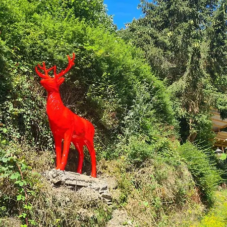 شقة Exclusives Waldhaus Zum Gechillten Hirsch - Komplett *