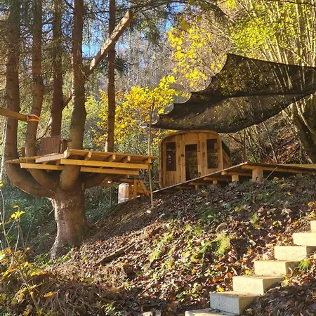 شقة Exclusives Waldhaus Zum Gechillten Hirsch - Komplett ترابن ترارباخ