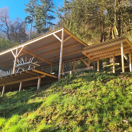 شقة Exclusives Waldhaus Zum Gechillten Hirsch - Komplett ترابن ترارباخ