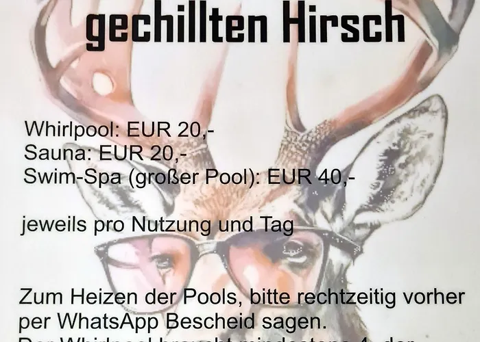 Exclusives Waldhaus Zum Gechillten Hirsch - Komplett 特拉本特拉巴赫