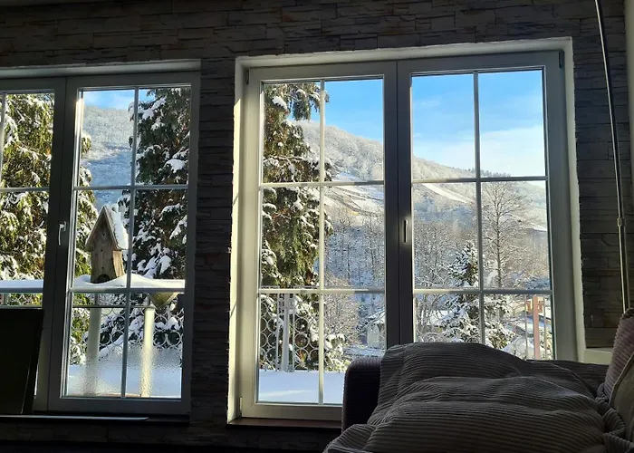 公寓 Exclusives Waldhaus Zum Gechillten Hirsch - Komplett