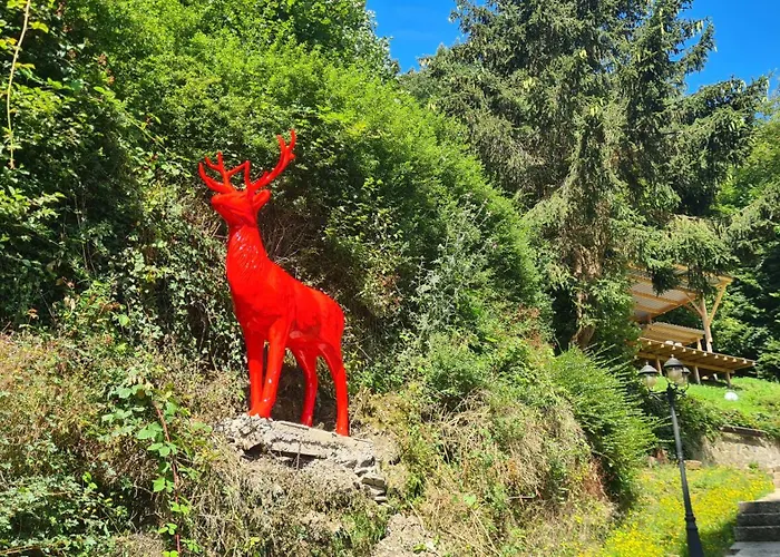 公寓 Exclusives Waldhaus Zum Gechillten Hirsch - Komplett *