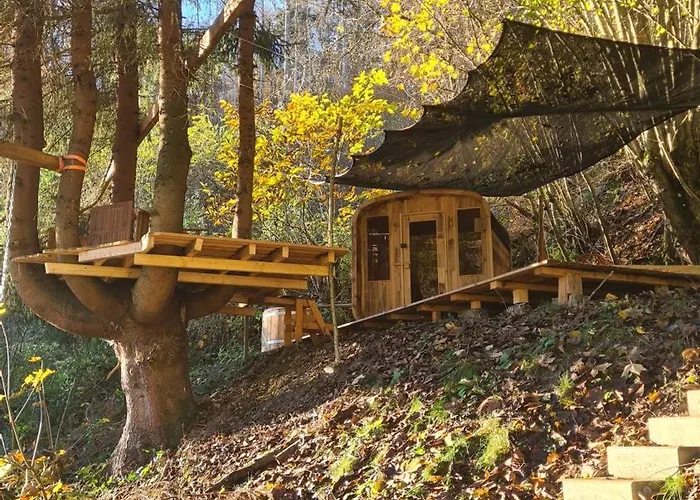 公寓 Exclusives Waldhaus Zum Gechillten Hirsch - Komplett 特拉本特拉巴赫