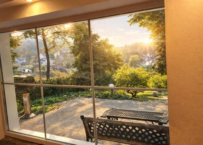 公寓 Exclusives Waldhaus Zum Gechillten Hirsch - Komplett *